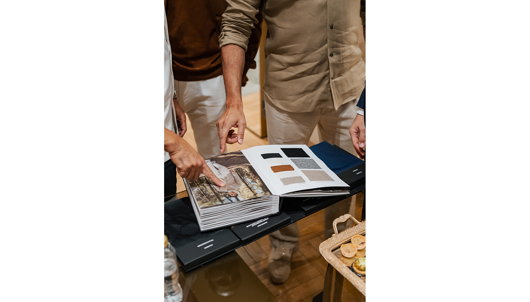 Zegna's Exclusive MTM Event - Luxury experience of leisure and style consultation.