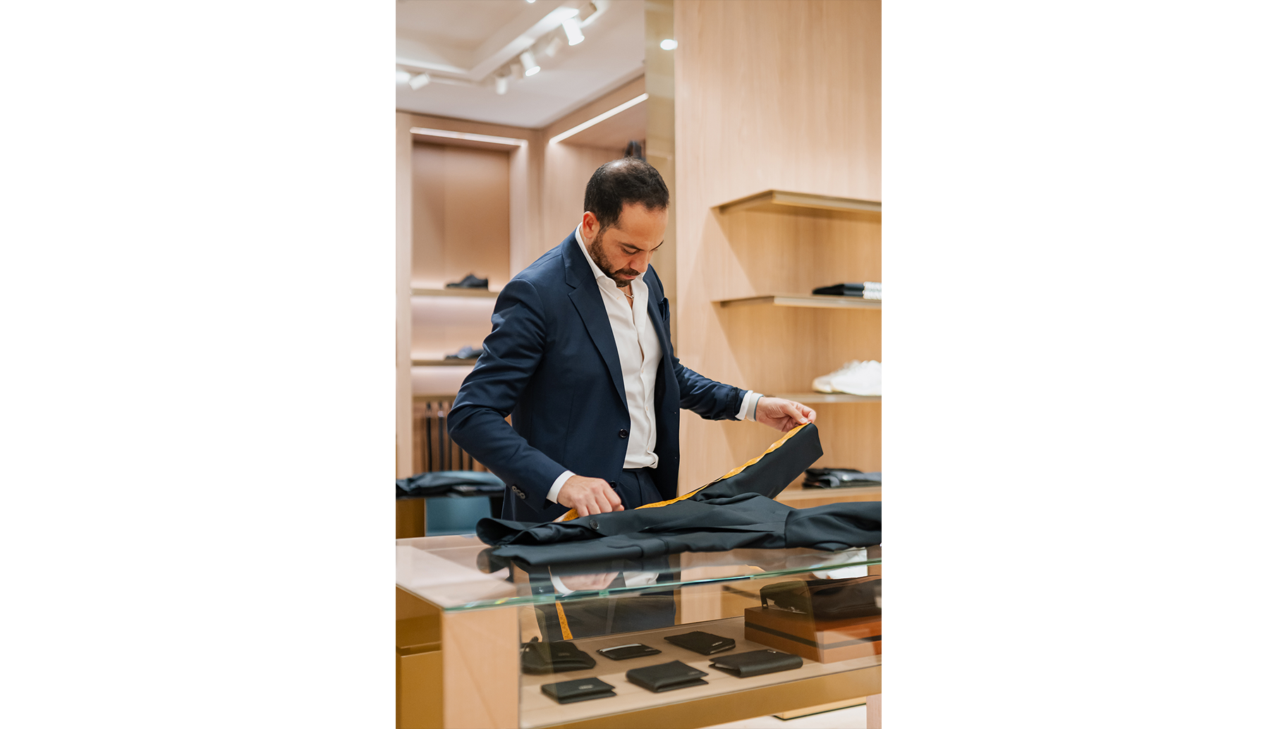 Zegna's Exclusive MTM Event - Luxury experience of leisure and style consultation.